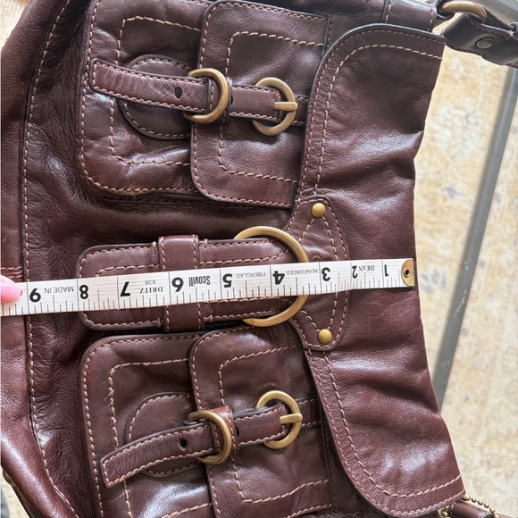 Authentic COACH Leather Handbag - Picture 4 of 7